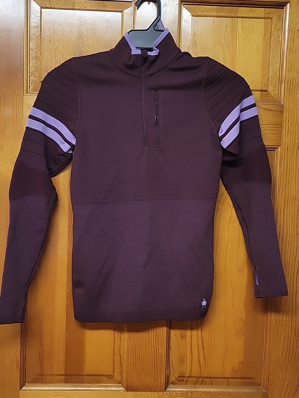 SMARTWOOL INTRAKNIT MERINO  TECH 1/4 ZIP SIZE XS $170